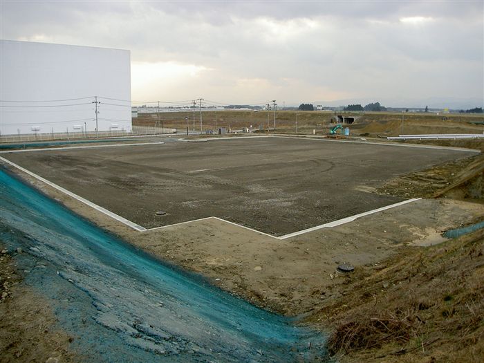 花巻空港　第二駐車場造成